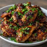 Miso Roasted Keto Chicken Wings