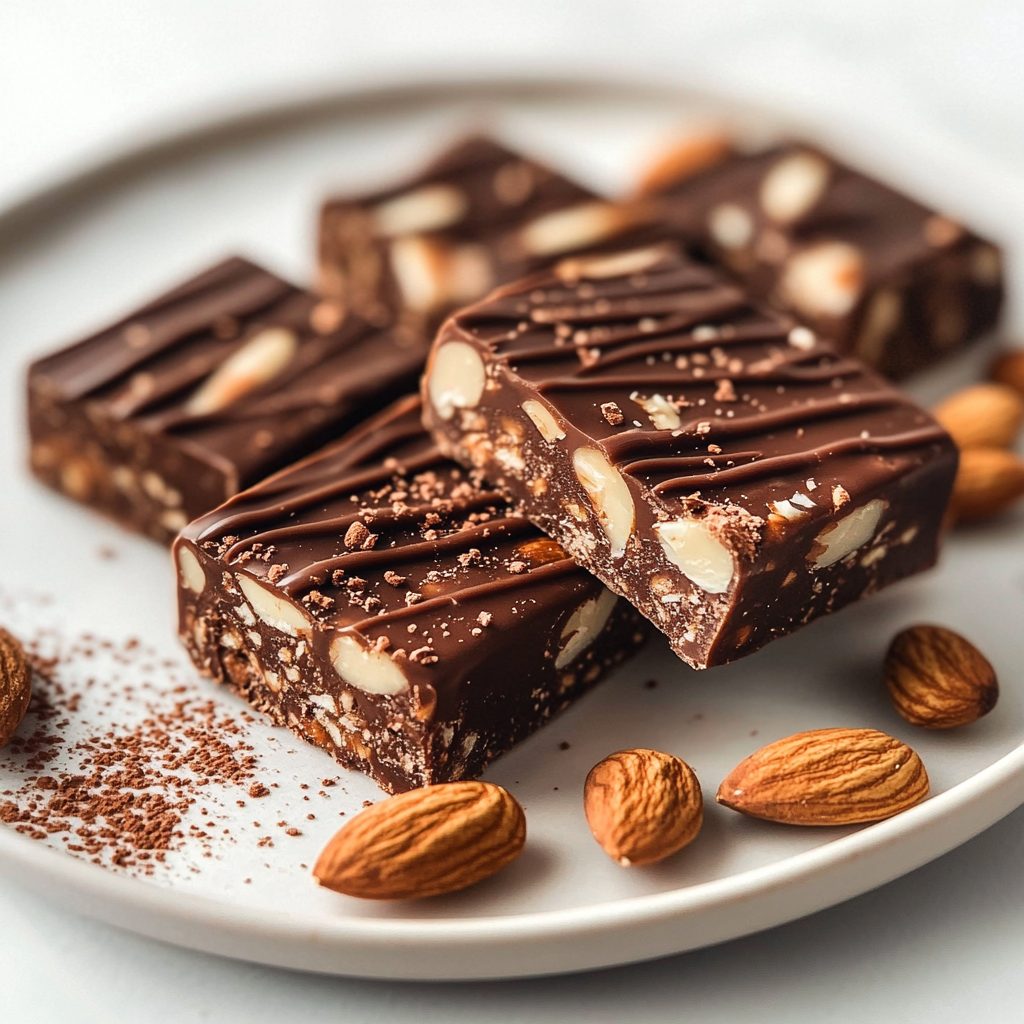 Mocha Almond Energy Bars: A Delicious Healthy Snack