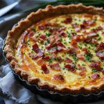 Modern Keto Quiche Lorraine with Gruyre