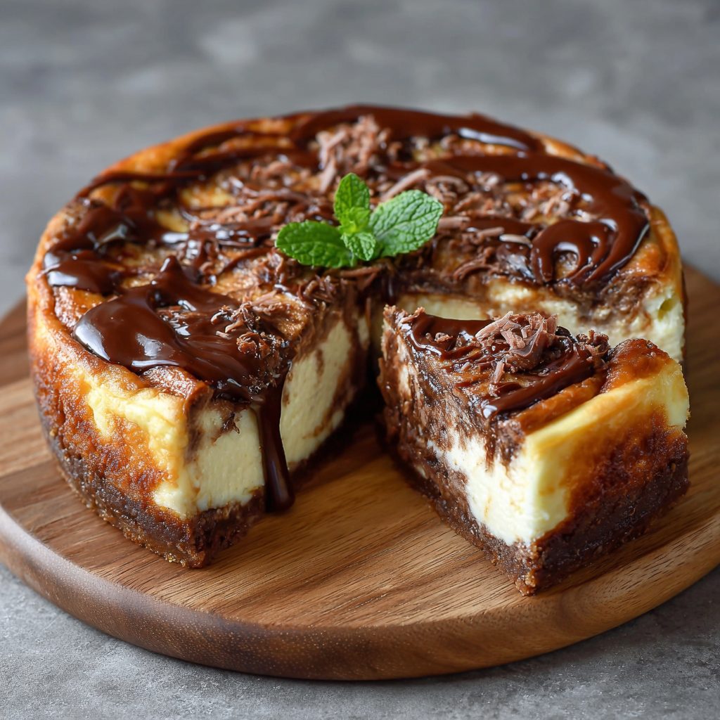 Nutella Swirl Cheesecake: Discover a Guilt-Free Delight!
