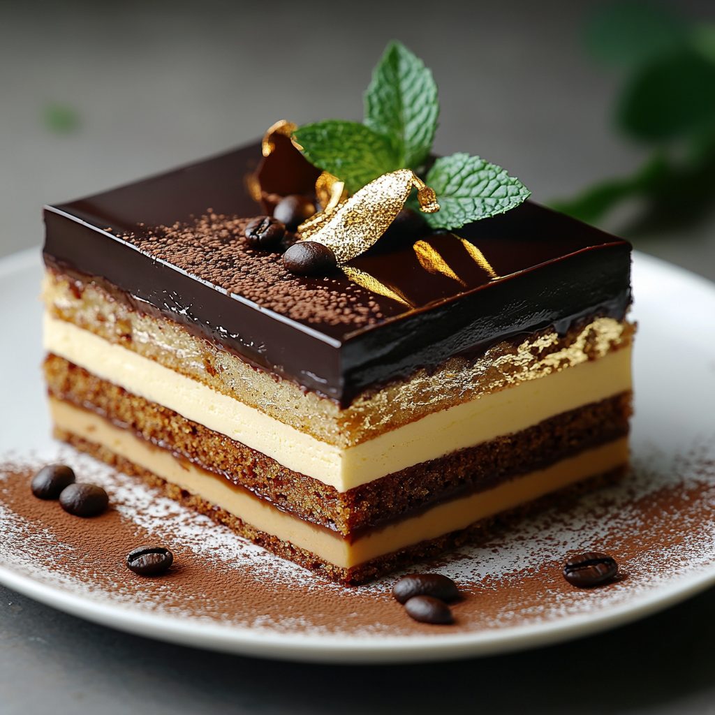 Opera Cake: Discover the Secret to Perfect Layers! 3 Opera Cake