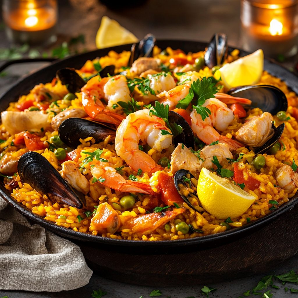 Paella: Discover the Ultimate Chicken and Shrimp Recipe!