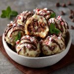 Peppermint Cookie Dough Frost Bites Keto