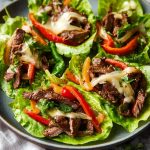 Philly Cheesesteak Lettuce Wraps 1