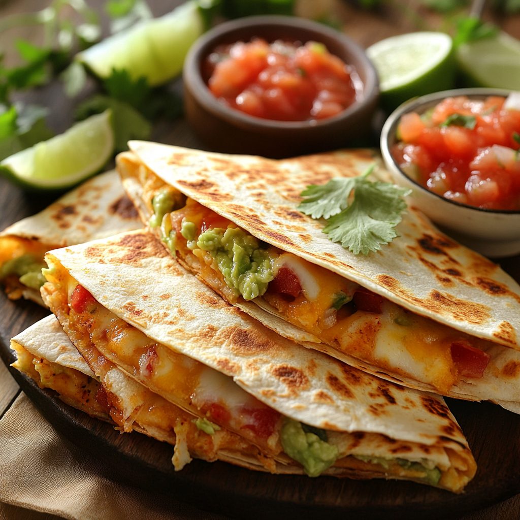 Quesadillas: Discover the Ultimate Cheesy Chicken Recipe!