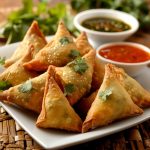 Samosas Asian fusion style
