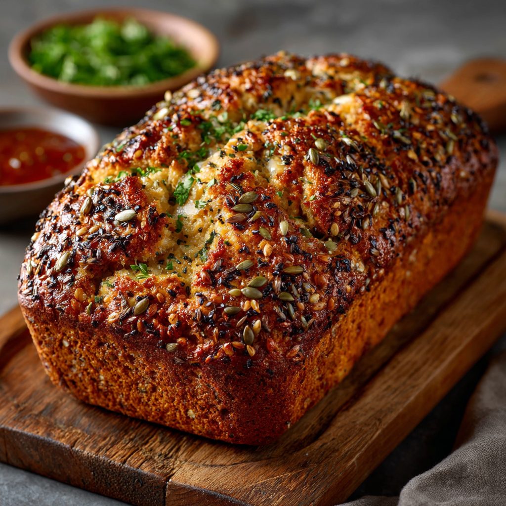 Seeded Keto Multigrain-Style Loaf: Bake It Today!
