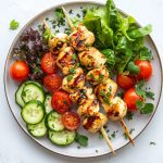 Smashed Tortilla Kebab Low Carb Edition