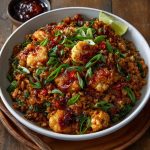 Spicy Kimchi Cauliflower Fried Rice