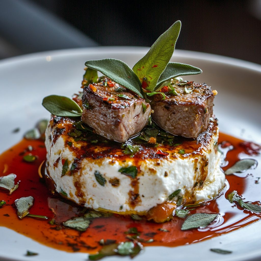 Spicy Lamb Ricotta Crispy Sage Chili Oil Chaos Awaits You!