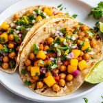 Spicy Mango Chickpea Tacos 1