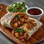 Spicy Sichuan Tofu Crunch Wraps