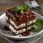 Sugar Free Chocolate Mint Layer Cake