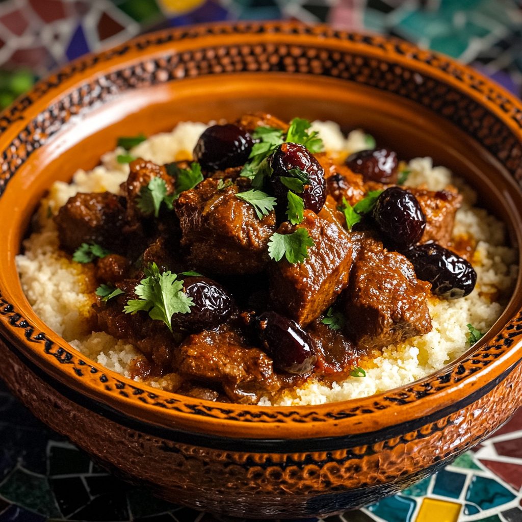 Tagine with prunes (Morocco): Discover a Delightful Recipe!