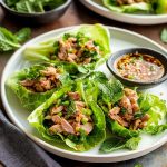 Thai Larb Lettuce Cups with Duck