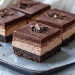 Triple Chocolate Keto Cheesecake Bars