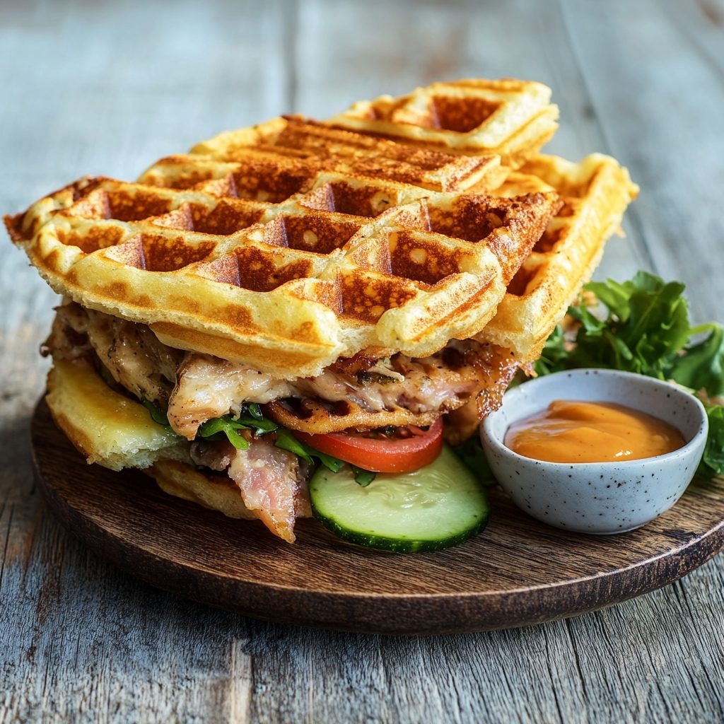 Waffle Sandwich on Carbonaut Bread: A Delicious Twist!