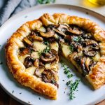 Wild Mushroom Gruyre Crustless Galette