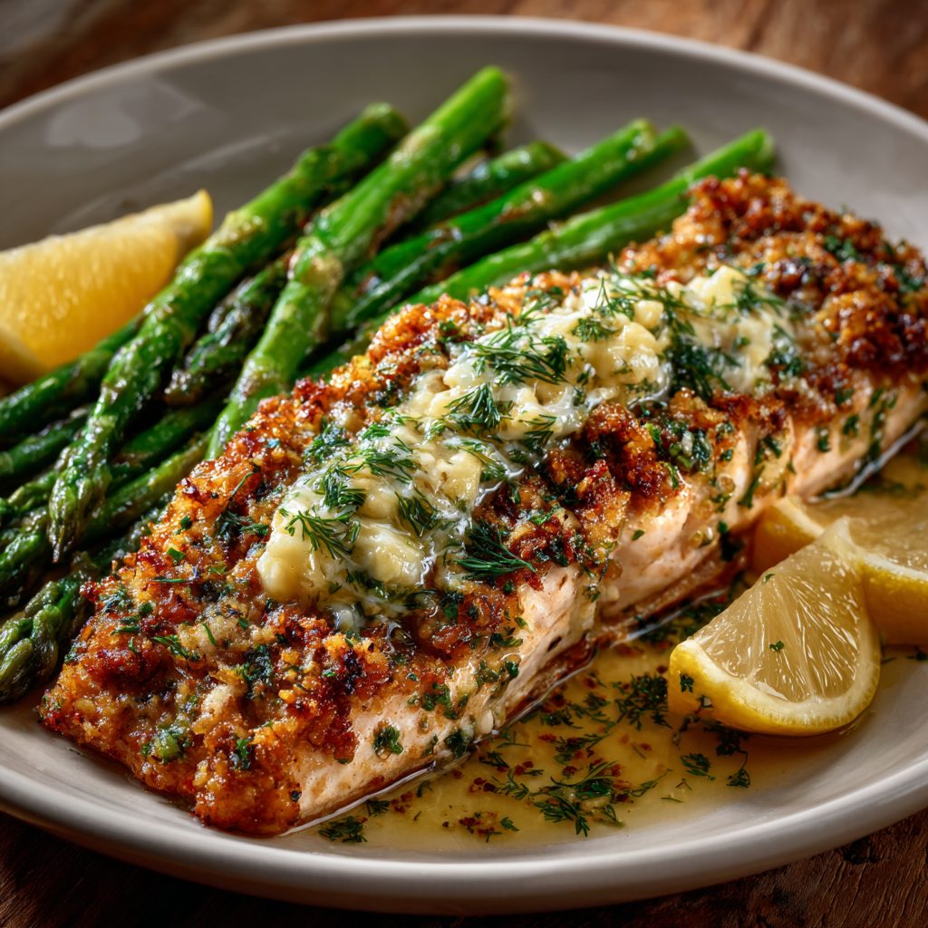 hichamtame Almond Crusted Trout with Lemon Dill Butter raw d7245d4a 8289 409c 8762 08f7f4e2e4ae 2