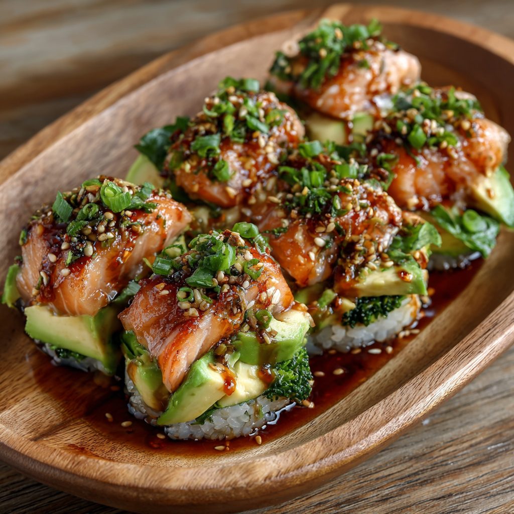 Avocado & Smoked Salmon Keto Sushi Rolls: A Delicious Twist! 3 hichamtame Avocado Smoked Salmon Keto Sushi Rolls raw pr d22dddcd 11f8 4b2c bb4a 7f373e0d0fa5 3