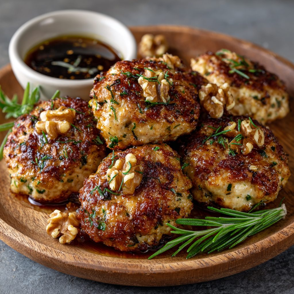 Keto Chicken Bites with Rosemary and Walnuts delightfully transform your dinner!
