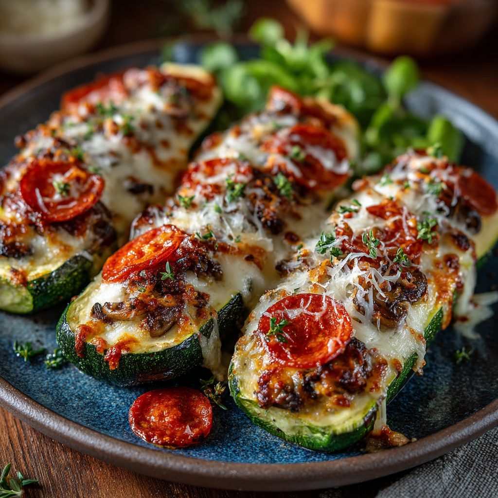 hichamtame Zucchini Pizza Boats 45543718 42f9 4d75 a370 7fa0a122388b