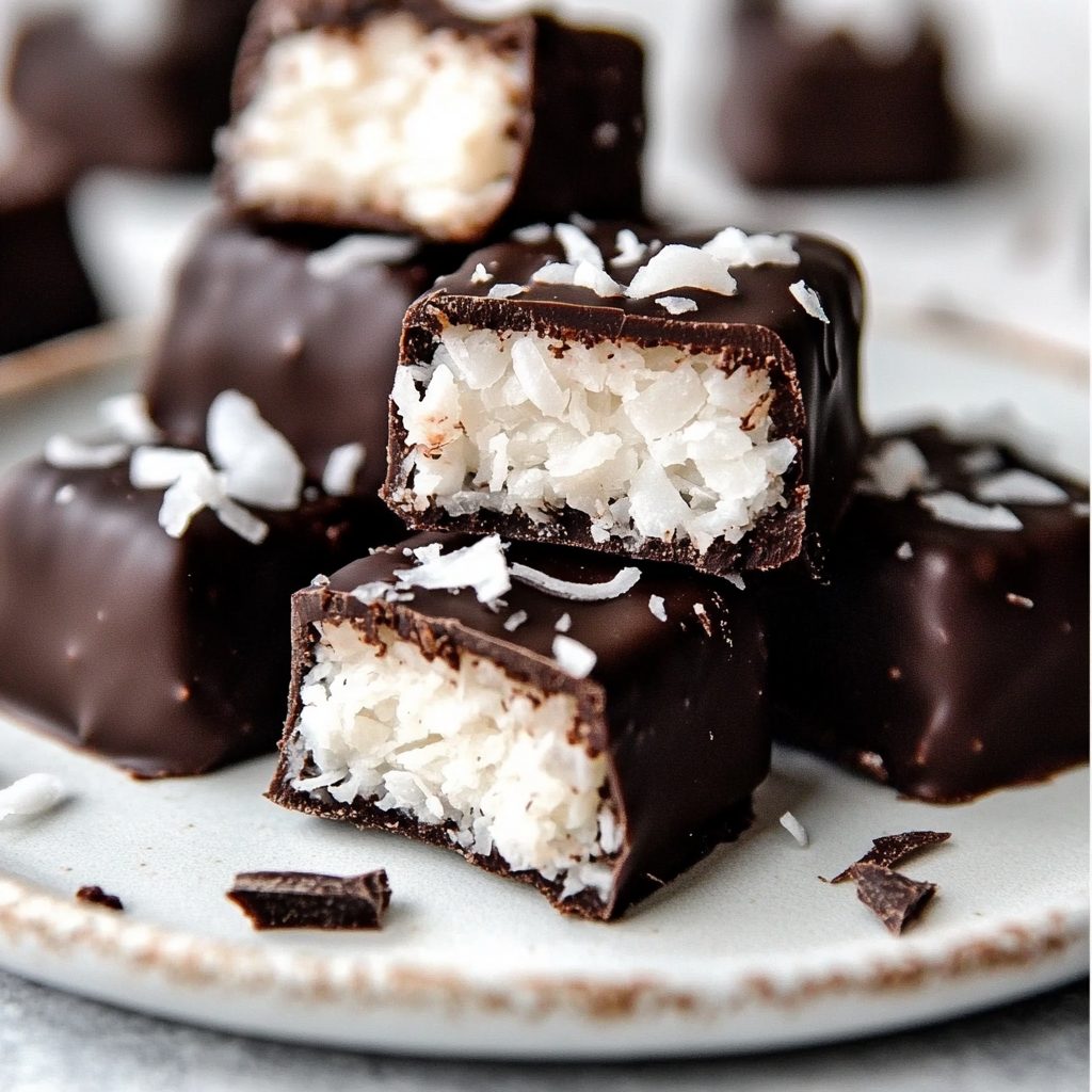 Keto Mini Chocolate Bounty Bars: Indulge Guilt-Free Today!